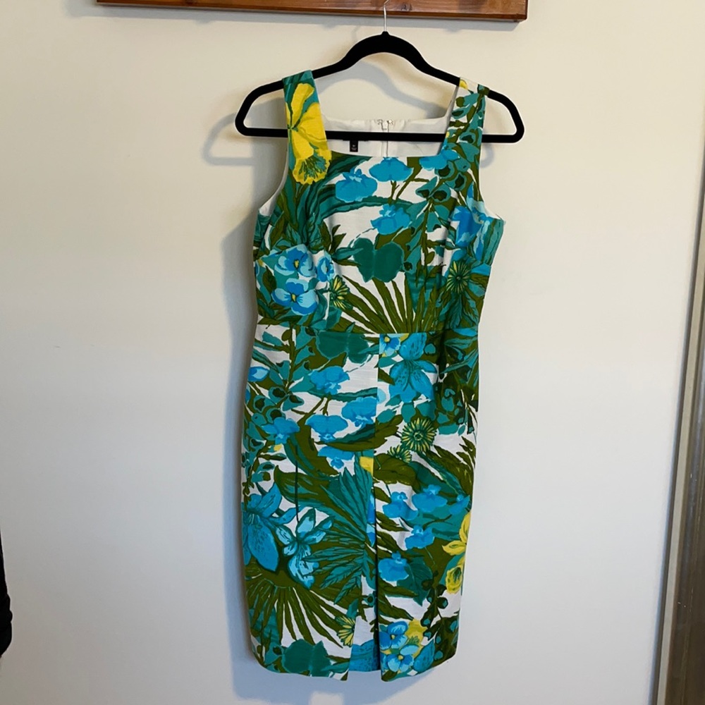 Talbots Tropical Shift Dress